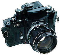 Minolta XK with 50/1.2