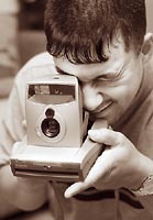 Phile with Polaroid