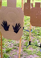 IDPA no shoot target