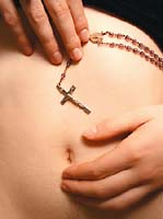 Hands and the Holy Cross