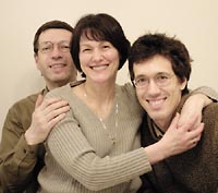 All three of us