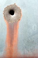 rust on a car