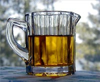 olive oil pitcher