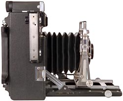 Crown Graphic, side view
