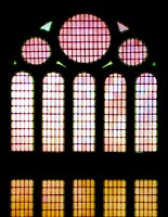 Stained glass window